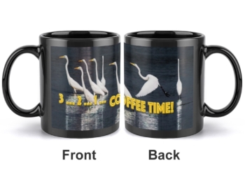 Great Egrets Coffee Time Mug